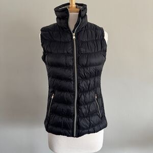 Calvin Klein Performance 90% Duck Down Insulated Black & Chrome Vest | M